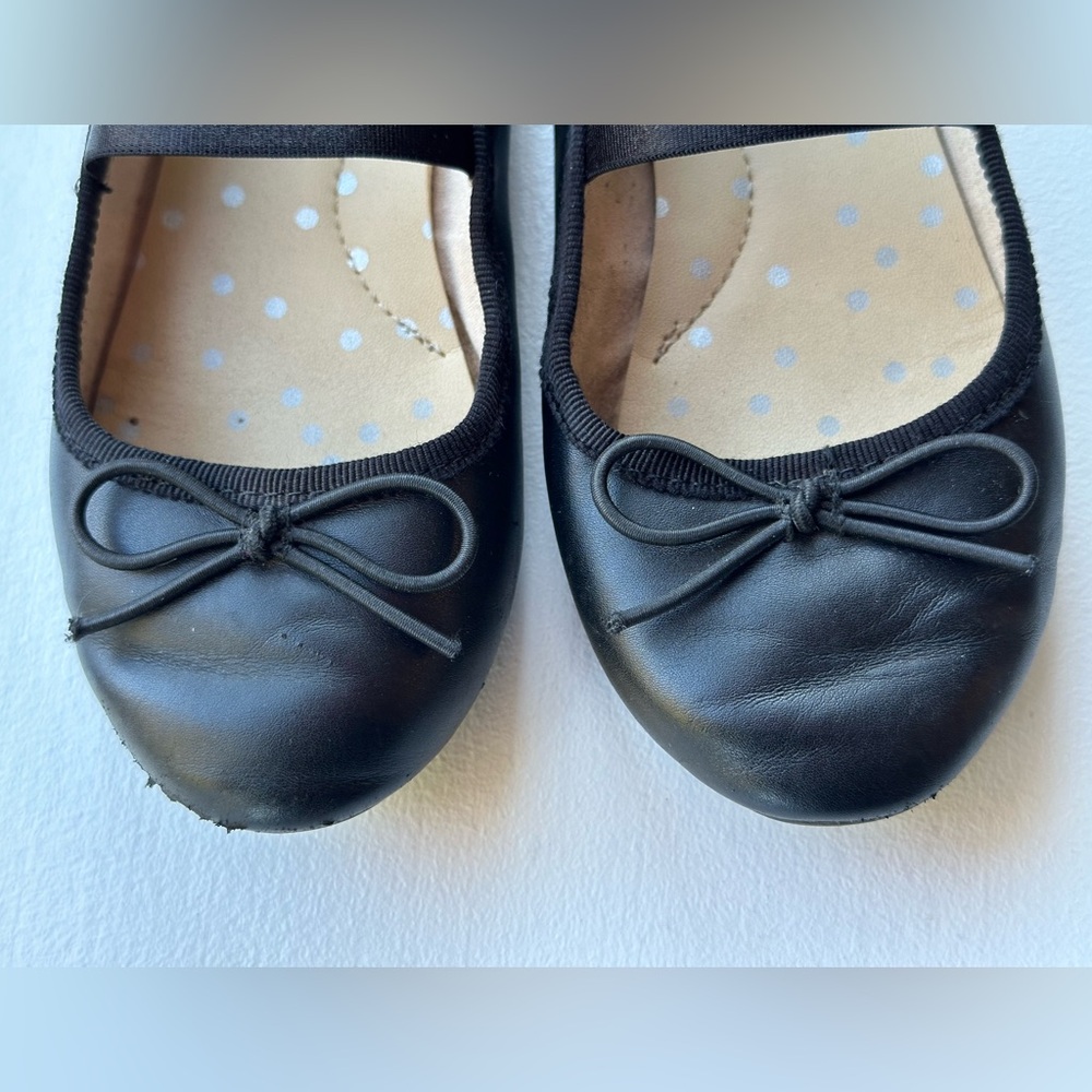 Cat & Jack Slip-On Ballet Flats Black size Toddler 10 - Picture 4 of 9